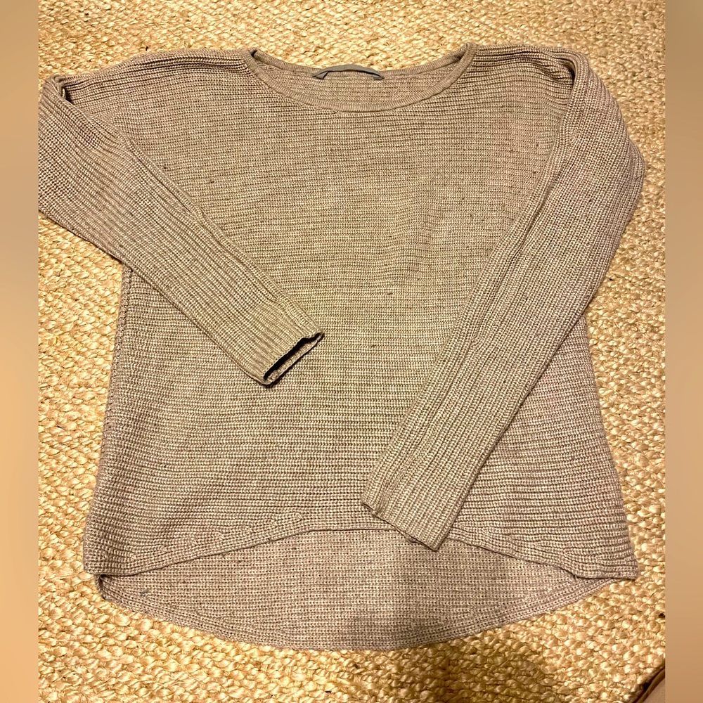 Tan oatmeal athleta sweater